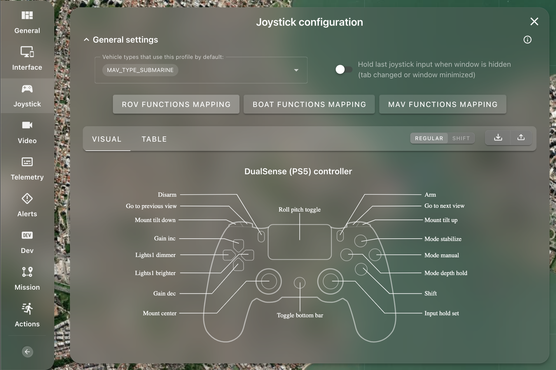 Joystick Config